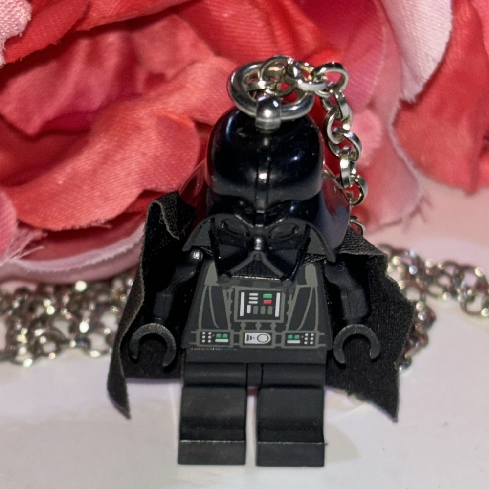 LEGO Darth Vader Lego Minifig Necklace Star Wars Jewelry Darth Vader Lego Vader - Picture 4 of 13
